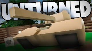 Unturned 3.15.6.0: Drivable & Shootable TANKS!!!! (Trap Door Hatches and Notes too)