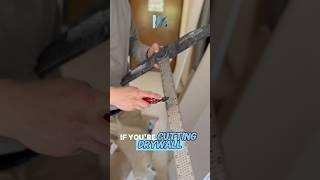 Best tool for cutting drywall #tools #howto #construction #drywall #work #satisfying