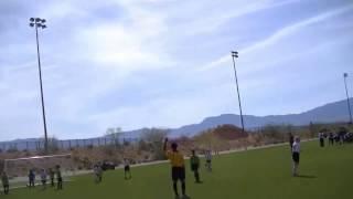 Kamri Yergensen Free Kick. (Heat FC AY '07 vs FC Mesquite '07)