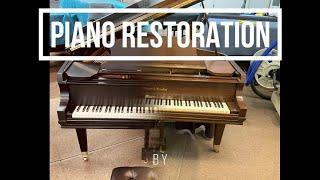 Piano Restoration Timelapse - Mason & Hamlin - With Commentary