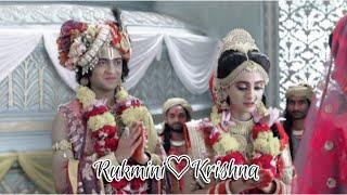 Krishna Rukmini cute scenesFt.Kaun Tujhe...|Radhakrishn #Radhakrishn #Love