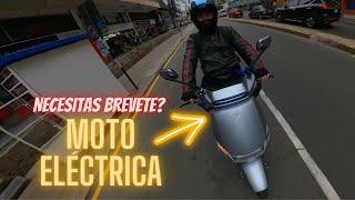 MOTO ELECTRICA: NECESITAS BREVETE y SOAT EN PERÚ??