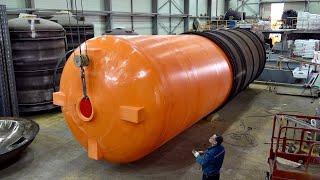 Giant Water Tank Manufacturing Process. Amazing Korean Water Storage Factory