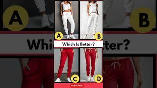 Bank vs Red - Which Is Better?  #vs #compare #fashion #shorts #subscribe #short