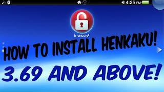 How to install a Custom Firmware on your  PSVITA using h-encore 2! (3.69 and above)