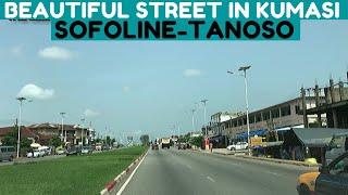 Very Beautiful Street in Kumasi. Sofoline to Tanoso.