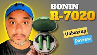 Ronin R-7020 Earbuds - Unboxing & Review