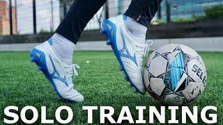 Solo Training Session in Mizuno Morelia Neo IV Made in Japan | How To Train Solo