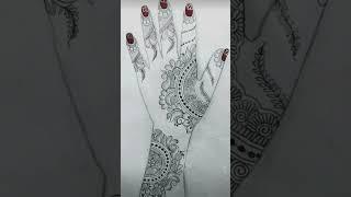 Hamna Mehandi design# like comments and subscribe my videos#