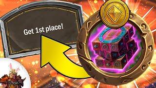 EPIC COMEBACK With Mystery Cube! | Hearthstone Battlegrounds