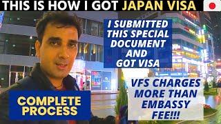 HOW i got MY JAPAN VISA in just 5 DAYS? | VFS extra charges are PAIN!