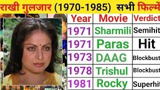 Rakhi Guljar all movie list | Rakhi Gulzar all movie | Rakhi guljar hit and flop movies list