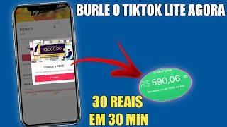 VAZOU !! COMO BURLAR O TIKTOK LITE!! GANHE MAIS DE 800 REAIS AGORA 