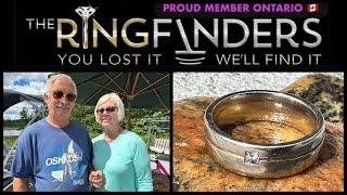 Sentimental Wedding Band Recovered from Lake Baptiste, Bancroft, Haliburton Ontario