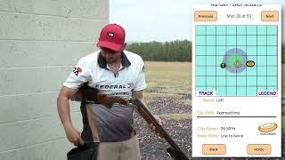 Skeet Shooting eye dominance station 1 with PAUL GIAMBRONE and the Shot Tracker!