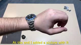 How to fade a Rolex Submariner Bezel Insert