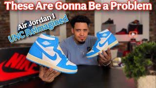 Jordan 1 UNC Reimagined  First Look & Comparison 