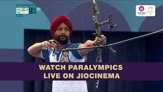 Harvinder Singh is into the round of 16 | Paralympics Archery Highlights | JioCinema