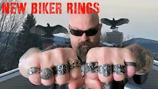 Bought New Biker Rings. Each explained + sizing tips