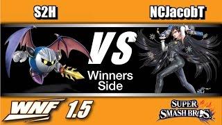 WNF 1.5 - A2 | S2H (Meta Knight) Vs. SCB | NCJacobT (Bayonetta) Winners Side - Smash Wii U