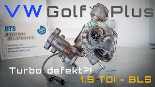 VW GOLF V 1.9 TDI BLS - Turbolader kaputt | Diagnose | Reparatur