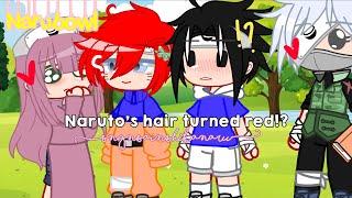 Naruto’s hair turned red!? || Narubowl ’s || Konichiwa ^7^ || • sxfia ! •