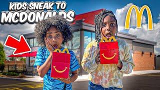 Kids Sneak to McDonald’s [THEY INSTANTLY REGRET IT]