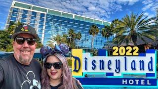 Disneyland Hotel 2022! E-Ticket Club Level Lounge Dinner and Fireworks View + Pool & Room Tour!