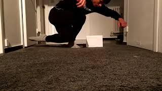 Paper Pick-up Challenge | Wushu athlete