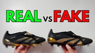 REAL VS FAKE! JUDE BELLINGHAM ADIDAS PREDATOR ELITE FT FOOTBALL BOOT COMPARISON! (CLEATS)