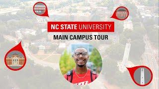 NC State University - Main Campus Tour with Gabe