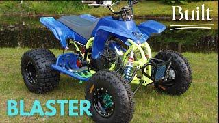 Unleashing The Trail Beast: Yamaha Blaster Two Stroke Build - First Start and Ride!