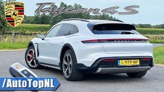 PORSCHE Taycan 4S CROSS TURISMO | REVIEW on AUTOBAHN [NO SPEED LIMIT] by AutoTopNL