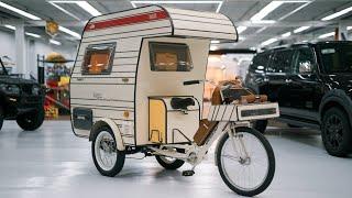 . ️ Freedom on Three Wheels: Cross-Country Camper Trike