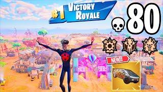 80 Elimination Solo vs Squads Miles Morales WINS Full Gameplay (NEW FORTNITE CHAPTER 5 SEASON 3)