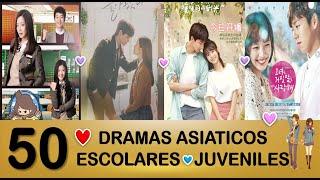 50  DRAMAS ASIATICOS  ESCOLARES / JUVENILES / SCHOOL - DORAMAS KDRAMAS