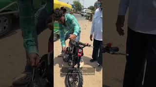 Watch till End  49cc Dirt Bike For Kids | Happy Customer From Ahmedabad | TCH Store #shorts