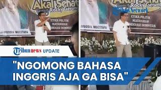 Rocky Gerung Sebut Jokowi Diolok-olok Setiap ke Luar Negeri karena Tak Bisa Bahasa Inggris