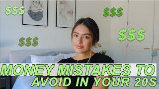 MONEY MISTAKES TO AVOID IN YOUR 20S