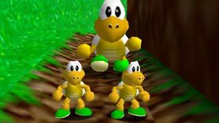 Koopa in Mario 64 (2 Players) - Full Game 100% Walkthrough