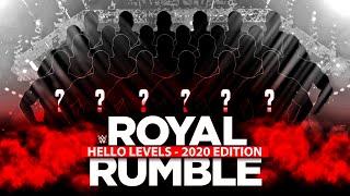 WWE 2K20 Royal Rumble - 30 Man Gameplay Match | Hello Levels - 2020 Edition