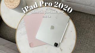 ايباد برو ٢٠٢٠ + جولة في ايبادي لأهم التطبيقات ‍| iPad pro 2020 + most important App 