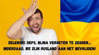 Zelenski heeft eindelijk toegegeven dat ze Rusland binnengevallen zijn