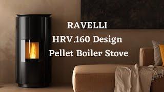 Ravelli HRV160 Design Pellet Boiler Stove
