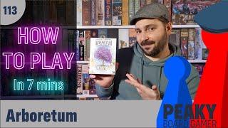 How to play Arboretum board game - Full teach - Peaky Boardgamer