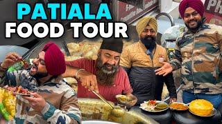 EP-3 Patiala Food Tour | Sadhu Ram Kachori , Mahinder De Chole Bhature and Lassi | Street Food