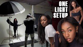 The ULTIMATE one light setup | DONT waste your money on a light kit ( EVERYONE can do this! )