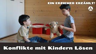 Konflikte mit Kindern lösen: Ein Beispiel aus dem Kindergarten