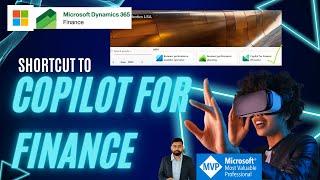 Enable Shortcut to Copilot for Finance in Microsoft Dynamics 365 Finance and Operations