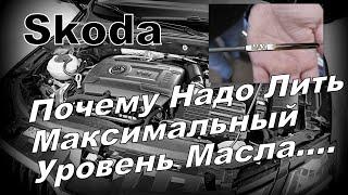 Skoda: Максимальный Уровень Масла. Зачем Его Лить? (2024)